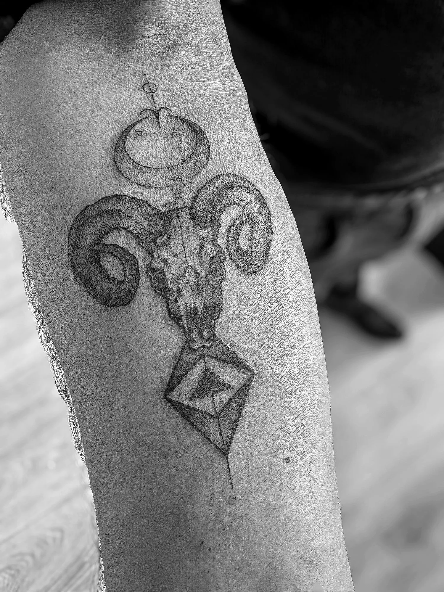 Blackwork — Hauptarbeit