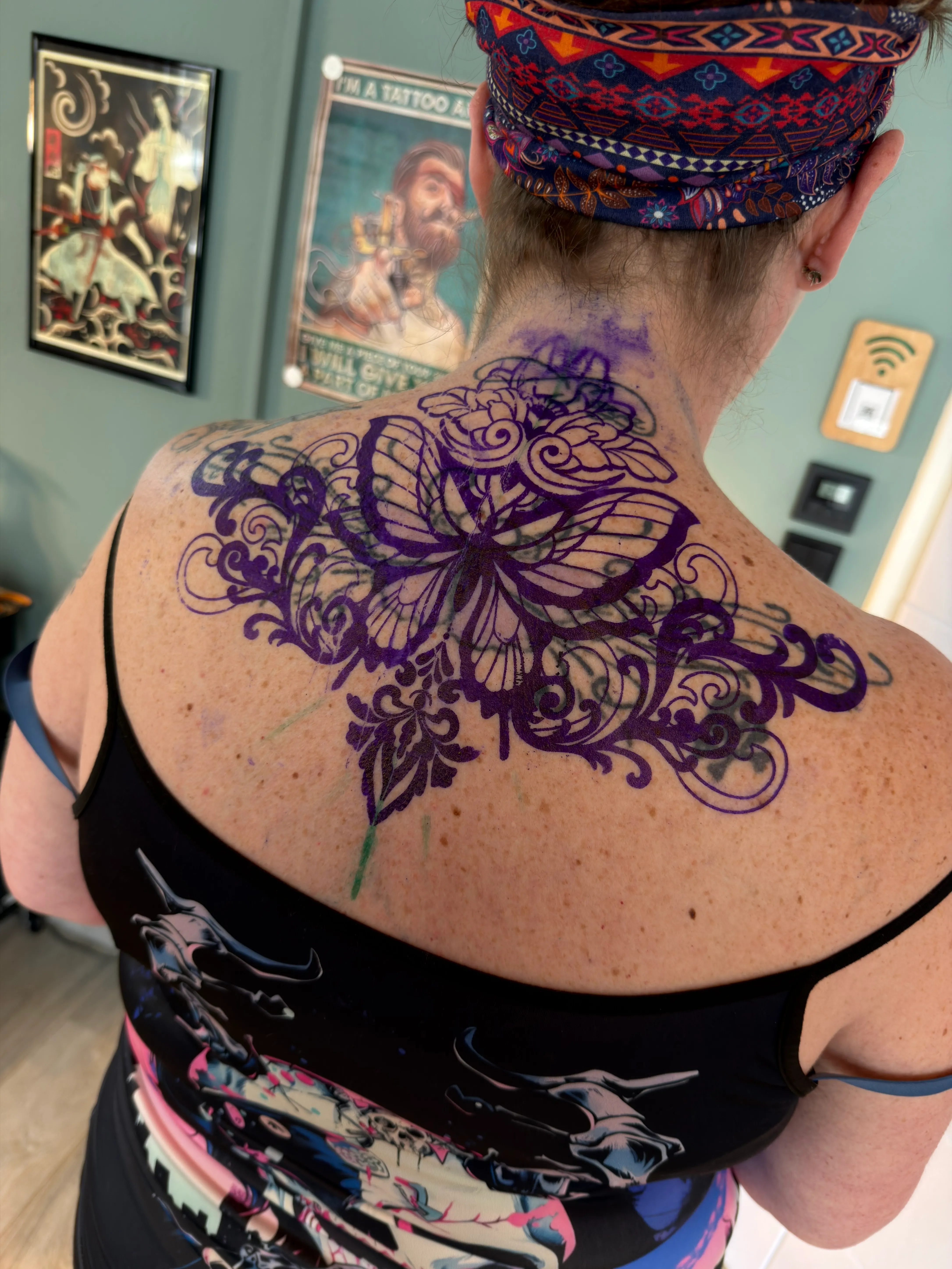 Cover-Up — Hauptarbeit
