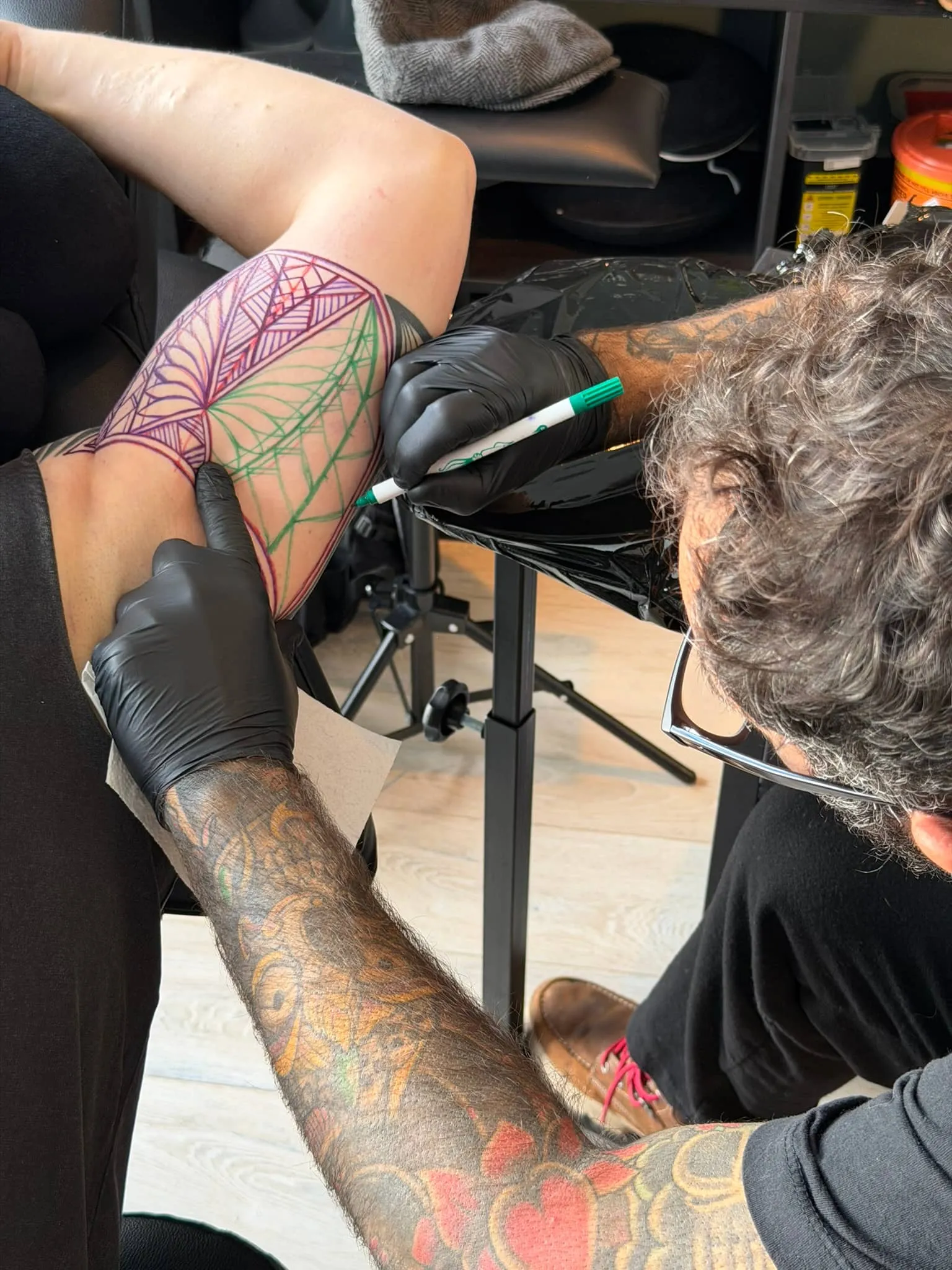 Freehand — Hauptarbeit