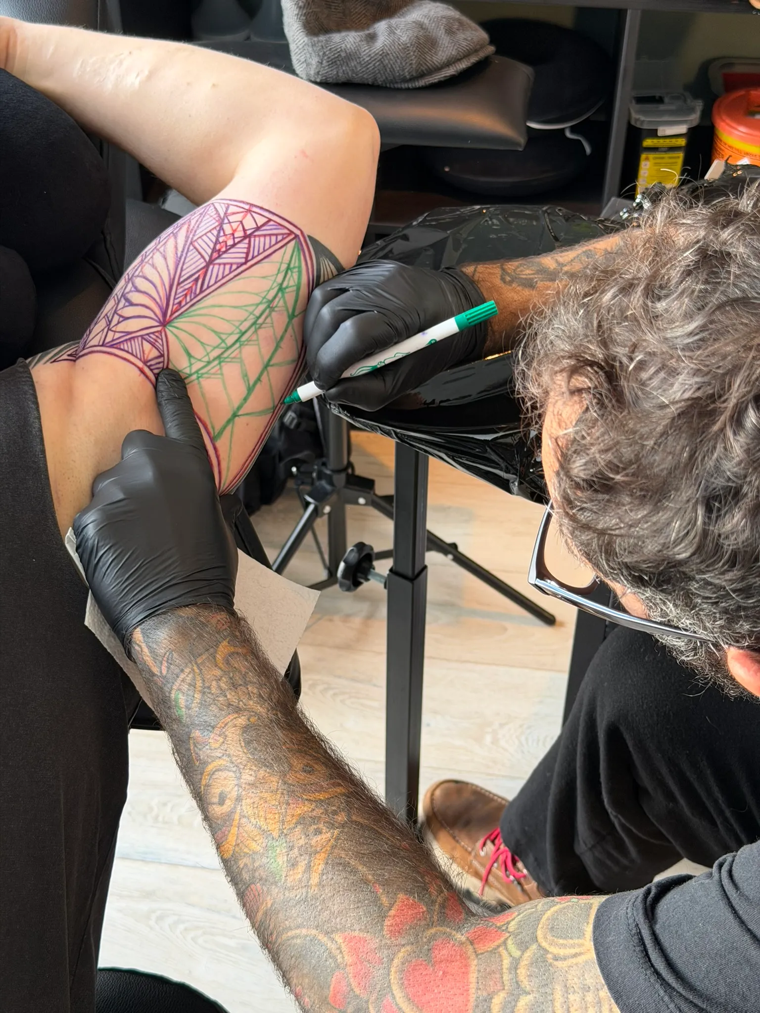 Freehand — Hauptarbeit